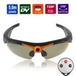 A 170 Filmadora óculos esportivo HD Viewing 5.0M Pixels 720